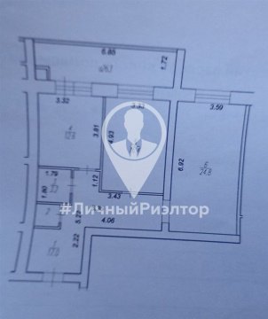 2-к квартира, 8/10 эт., 86м²