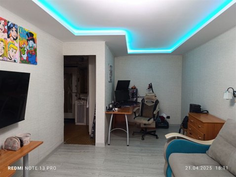 1-к квартира, 1/5 эт., 37м²