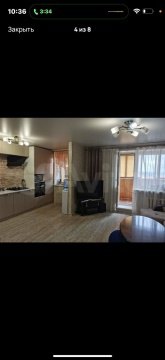 2-к квартира, 10/10 эт., 55м²