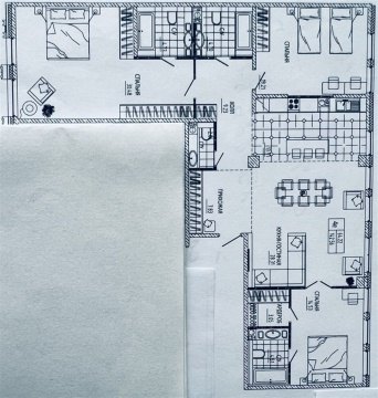 3-к квартира, 4/5 эт., 150м²