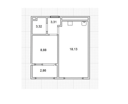 1-к квартира, 16/25 эт., 33м²