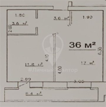 1-к квартира, 8/10 эт., 36м²