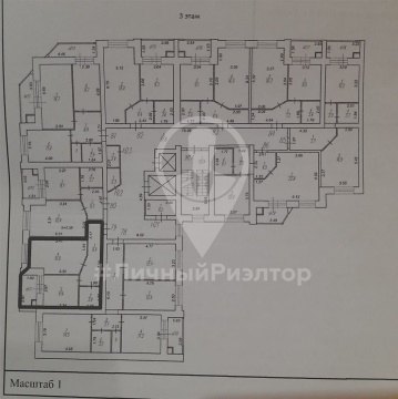 1-к квартира, 3/10 эт., 39м²