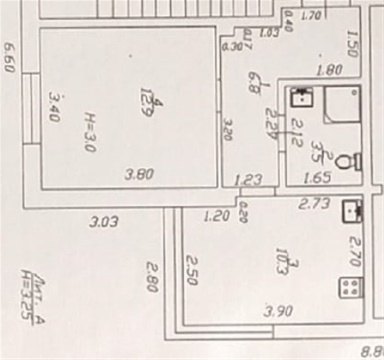 1-к квартира, 5/6 эт., 33м²