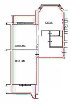 2-к квартира, 7/14 эт., 59м²