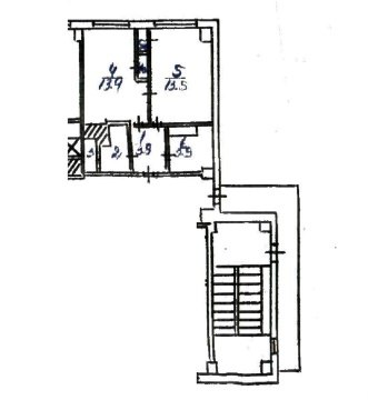 1-к квартира, 7/17 эт., 39м²