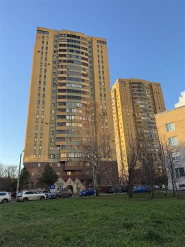 1-к квартира, 3/24 эт., 54м²