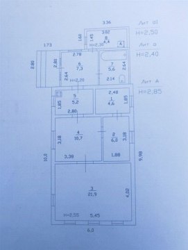 Дом 65м², участок 4,2 сот.