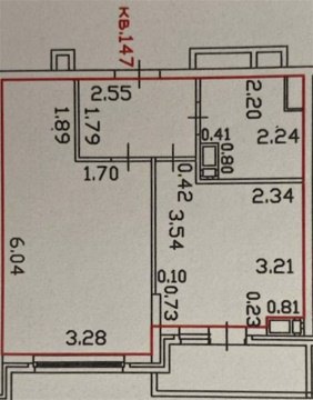 1-к квартира, 4/19 эт., 35м²