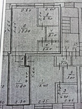 2-к квартира, 4/5 эт., 42м²