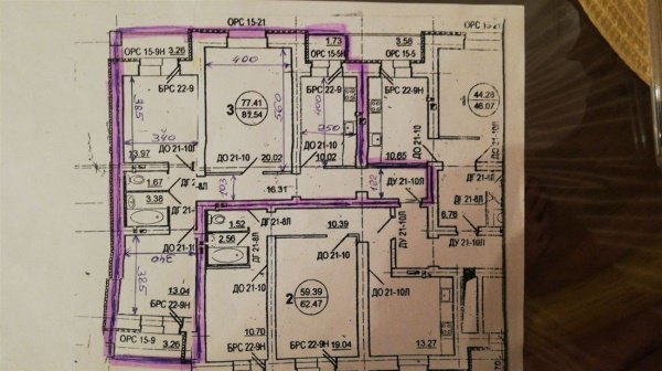 3-к квартира, 2/10 эт., 77м²