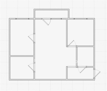 3-к квартира, 5/5 эт., 43м²