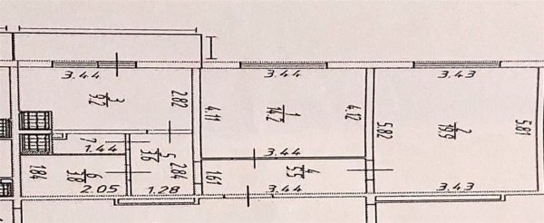 2-к квартира, 20/25 эт., 60м²