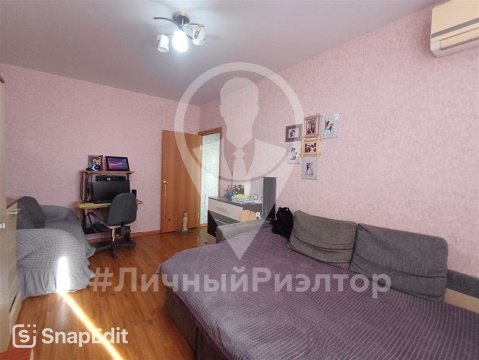 1-к квартира, 8/17 эт., 34м²