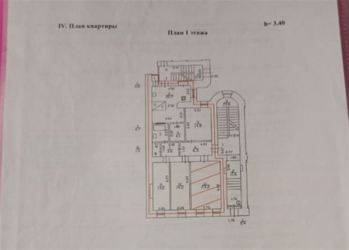 4-к квартира, 1/5 эт., 108м²