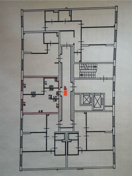 2-к квартира, 4/13 эт., 36м²