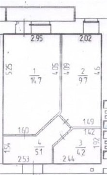 1-к квартира, 11/17 эт., 34м²