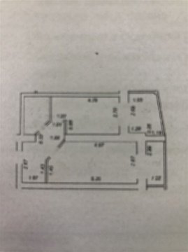 1-к квартира, 4/10 эт., 40м²