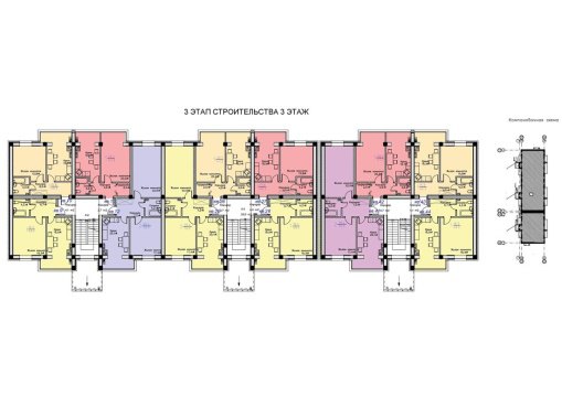 1-к квартира, 3/4 эт., 47м²